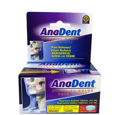 AnaDent Dental Pain Relief Tablets 